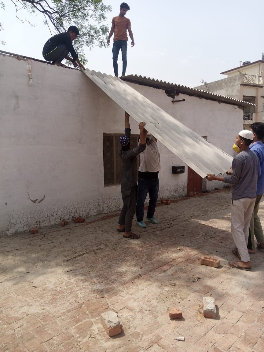 The mosque was demolished by locals under ‘pressure’ after understanding they didn’t have the necessary permissions.
