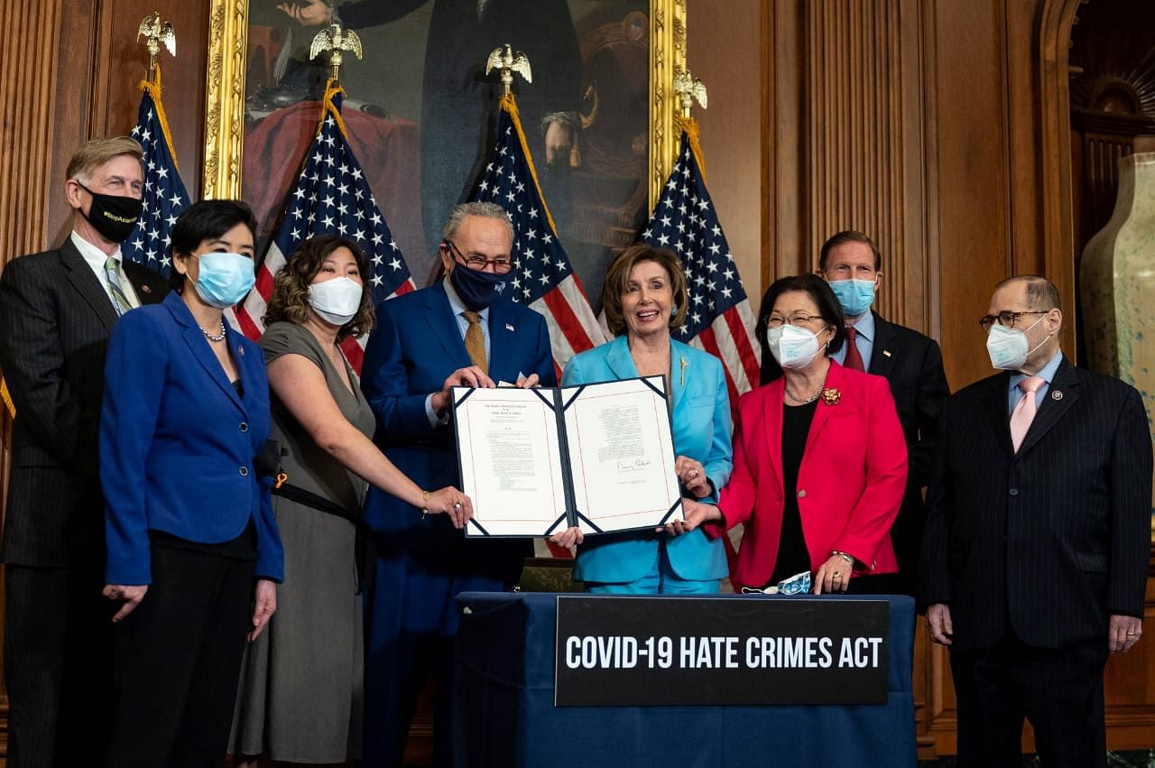 The COVID-19 Hate Crimes Bill was passed by an overwhelming majority both in the Hose and the Senate and now is on its way to get the President’s assent.&nbsp;