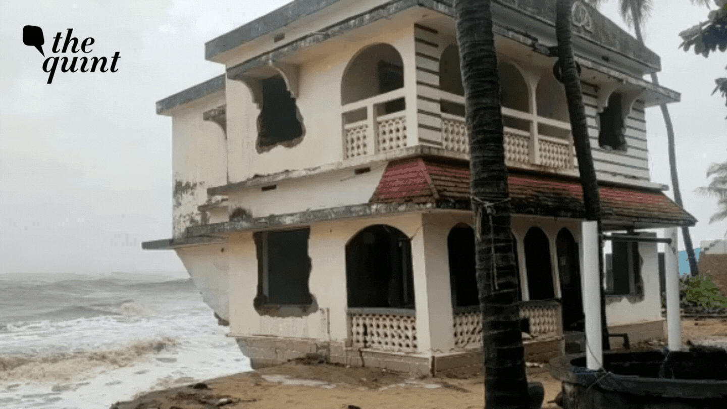 Cyclone Tauktae House Collapses Property Destroyed In Kerala