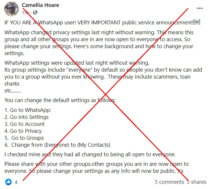 <div class="paragraphs"><p>An archive of the post can be found <a href="https://perma.cc/4MMA-FQY9">here</a>.</p></div>