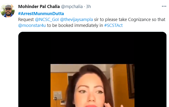 Why Is Arrest Munmun Dutta Trending on Twitter?