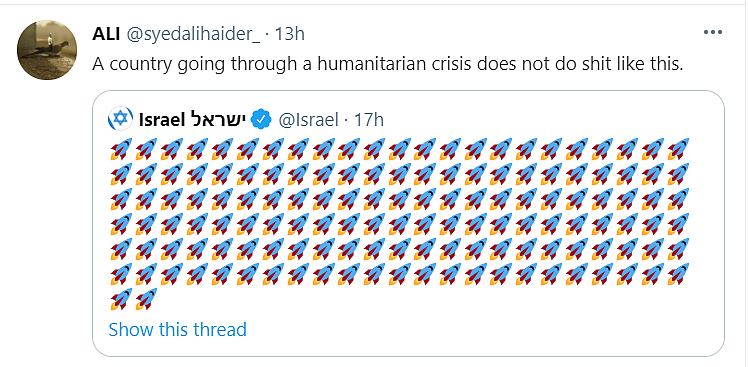 Deranged, Vile: Twitter on Israel's Post Following Gaza Air Strike