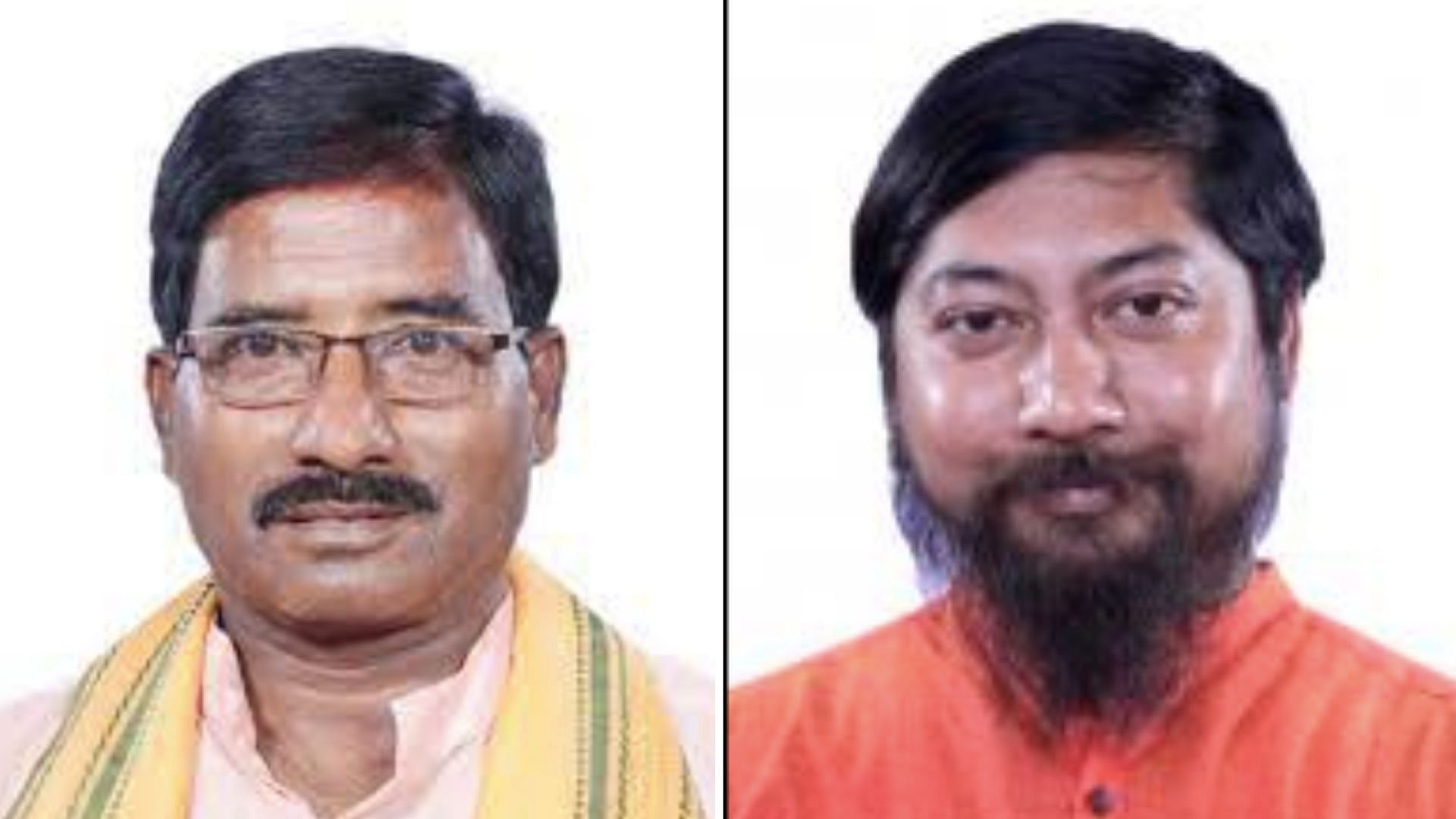 BJP MPs Jagannath Sarkar and Nishith Pramanik.