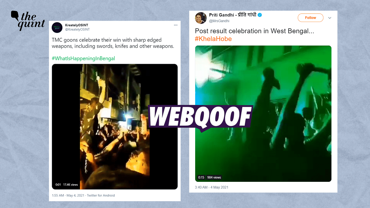 Old, Altered Video Shared as TMC Workers Celebrating With Weapons