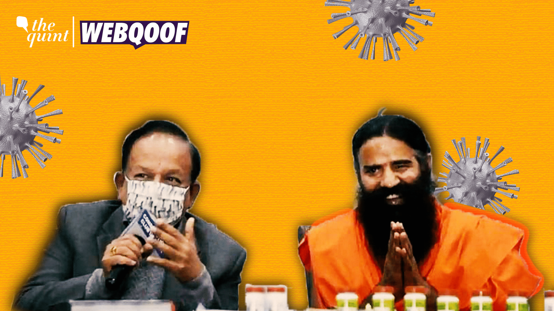 <div class="paragraphs"><p>Baba Ramdev has made several false and misleading statements about COVID-19 cures and preventions that have been debunked before.</p></div>