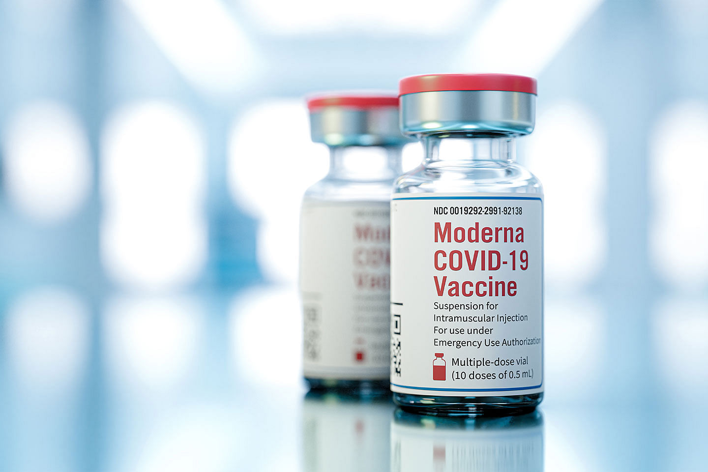 Moderna vaccine is apparently highly effective in adolescents aged 12 - 17.