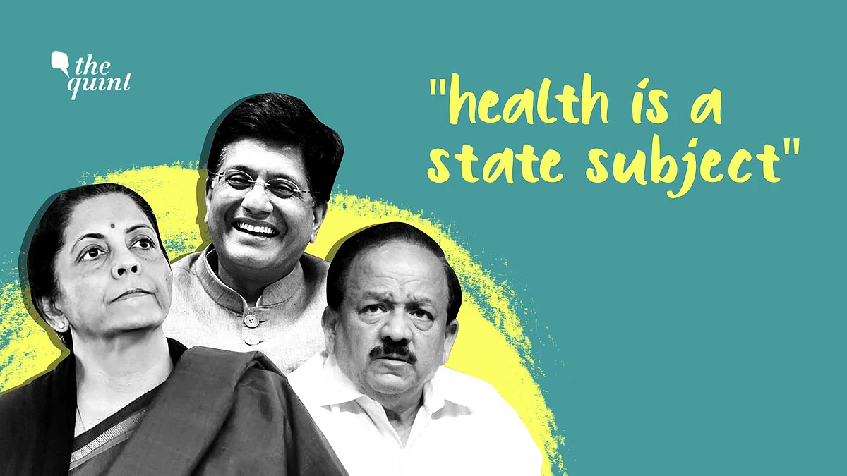 “Health is a state subject” has become a catchphrase for many ministers and leaders of the Central government to defend its fractured vaccination policy.