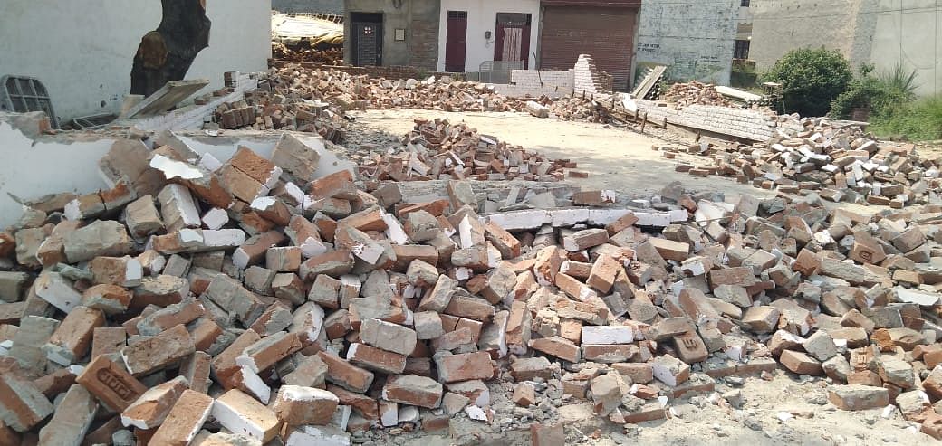 The mosque was demolished by locals under ‘pressure’ after understanding they didn’t have the necessary permissions.