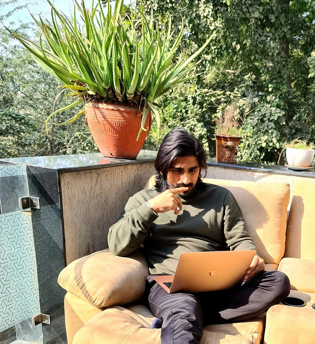 Writer Sharad Tripathi is dealing with anxiety due to the work pressure.