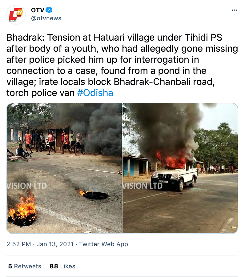Video From Odisha Falsely Shared as TMC Workers Attacking WB Cops