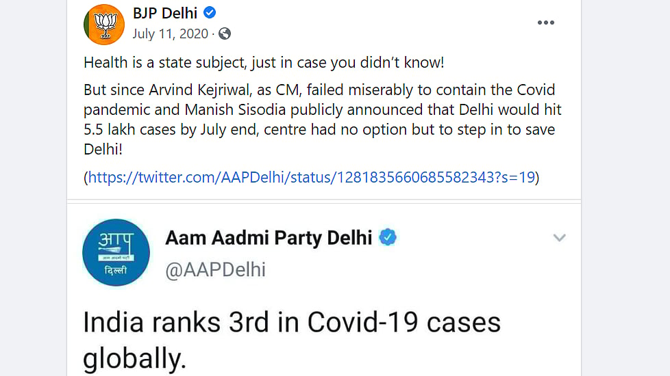 Dear Central Ministers, Health Is a State Subject But Not Pandemic