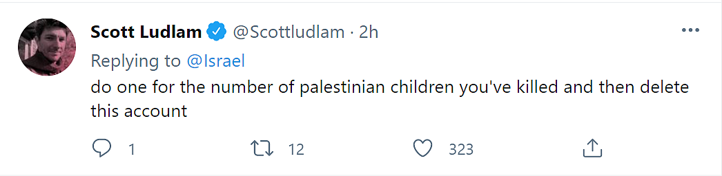 Deranged, Vile: Twitter on Israel's Post Following Gaza Air Strike