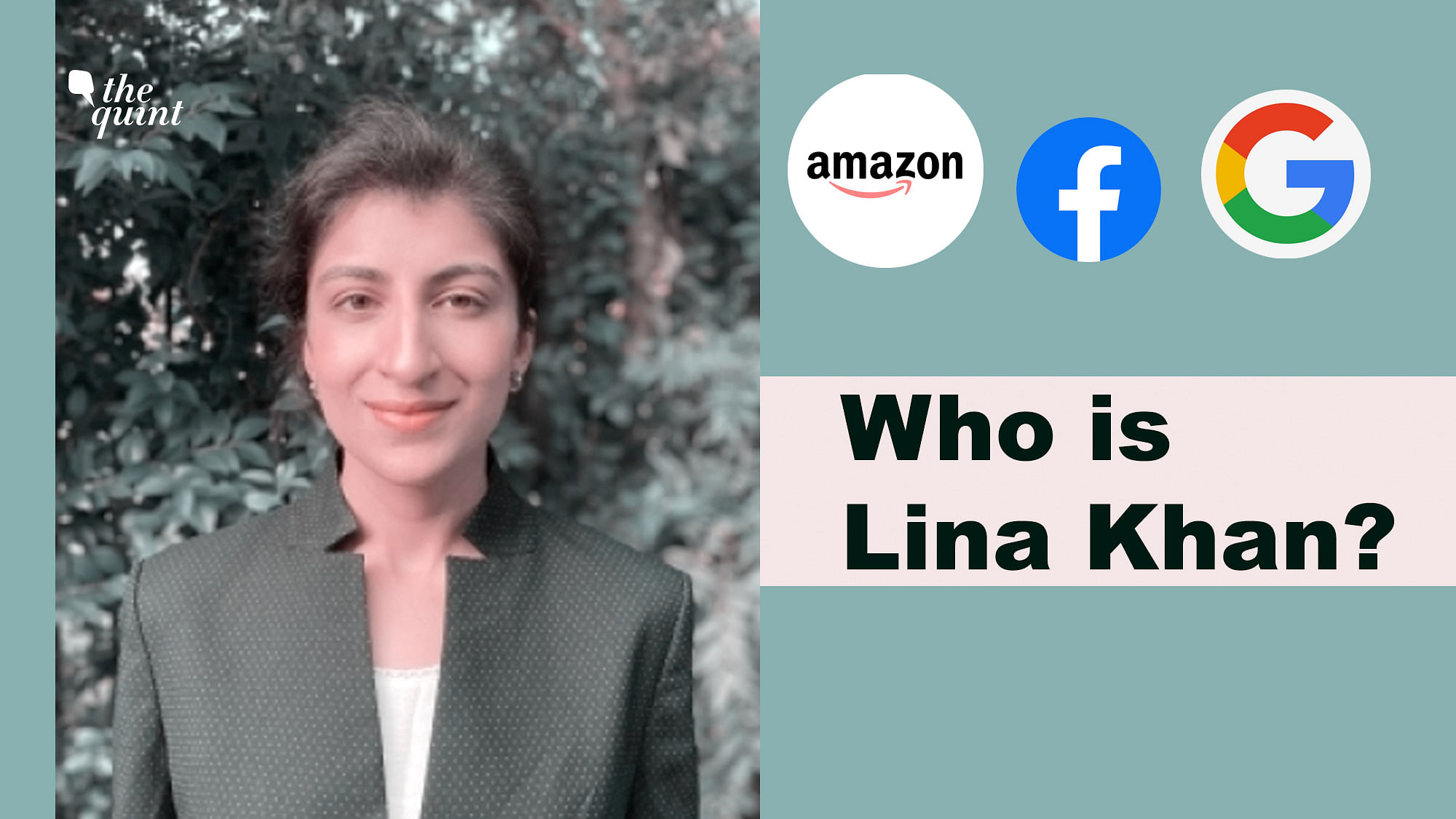 <div class="paragraphs"><p>Lina Khan has been named the chairman of the Federal trade Commission by US President Joe Biden.</p></div>