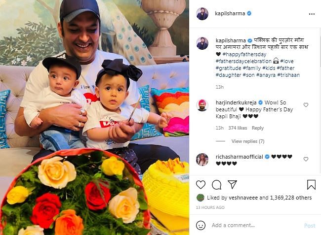Kapil Sharma and wife Ginni Chatrath welcomed their second child Trishaan in February, 