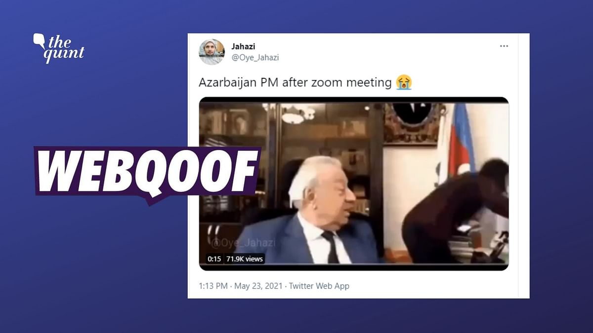No, This Clip Doesn’t Show Azerbaijan PM ‘Acting Inappropriately’