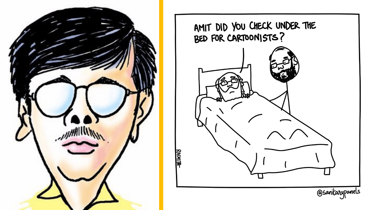 Political cartoonist Manjul has been informed by Twitter that the social media company has received a legal request from Indian law enforcement to take action against his social media profile.