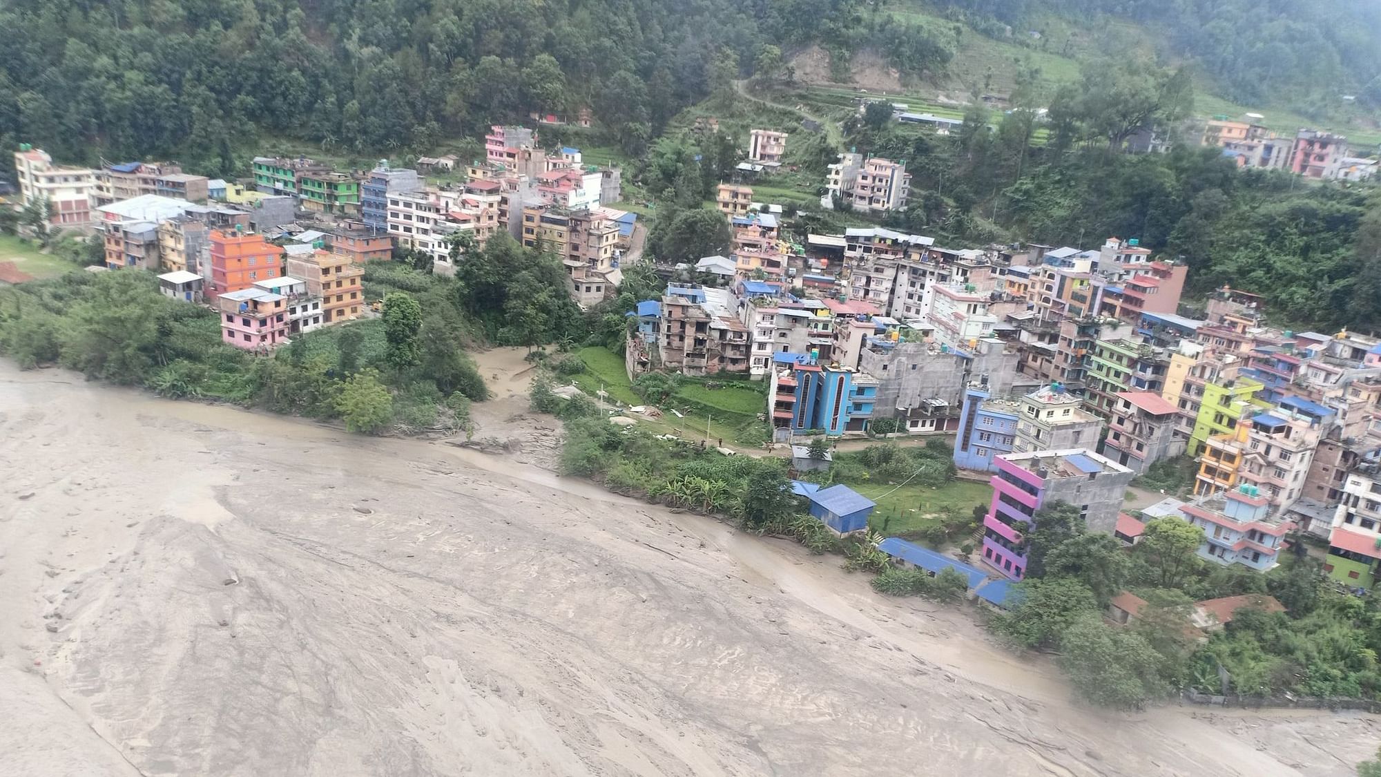 At least seven people have been reported dead as floods and landslides wreaked havoc in Nepal’s Helambu and Melamchi areas in Sindhupalchok district, following incessant rains on Tuesday and Wednesday.