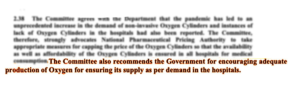 Why didn’t the government expedite procurement & installation of oxygen plants when tenders were issued in Oct 2020?