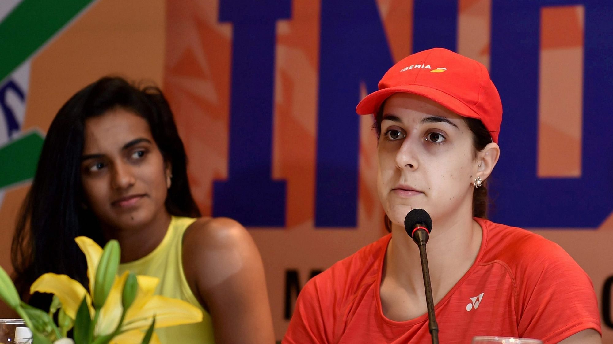 <div class="paragraphs"><p>Carolina Marin will not be defending her gold medal from the Rio Olympics.</p></div>