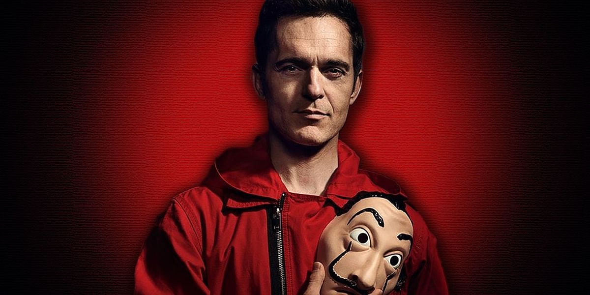 We got a virtual tour of the set of 'Money Heist' and some inside dope on the fifth and last season of the show.