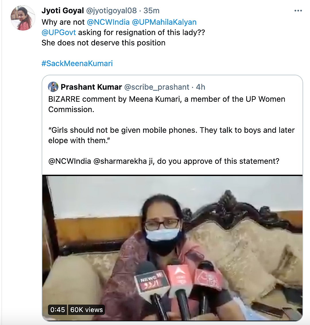 Watch Your Girls: UP Women Commission Leader on Rising Rape Cases