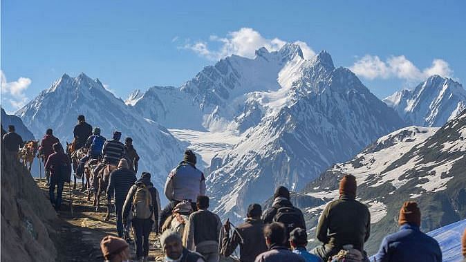 The annual pilgrimage to the 3,880-metre high Amarnath cave shrine is likely to start on 28 June.