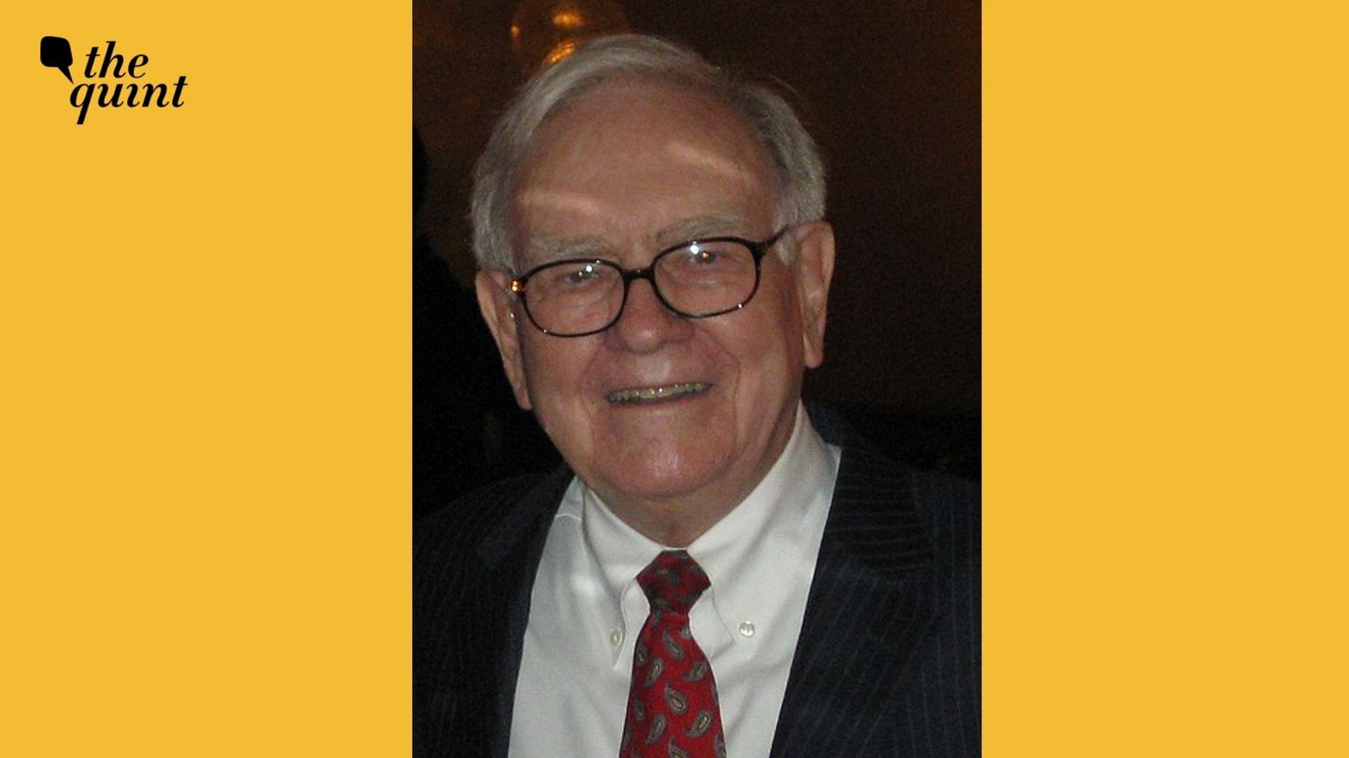 File photo of Warren Buffett.