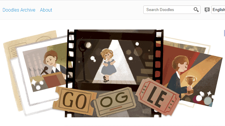 <div class="paragraphs"><p>Google Doodle celebrated child star Shirley Temple on 9 June</p></div>