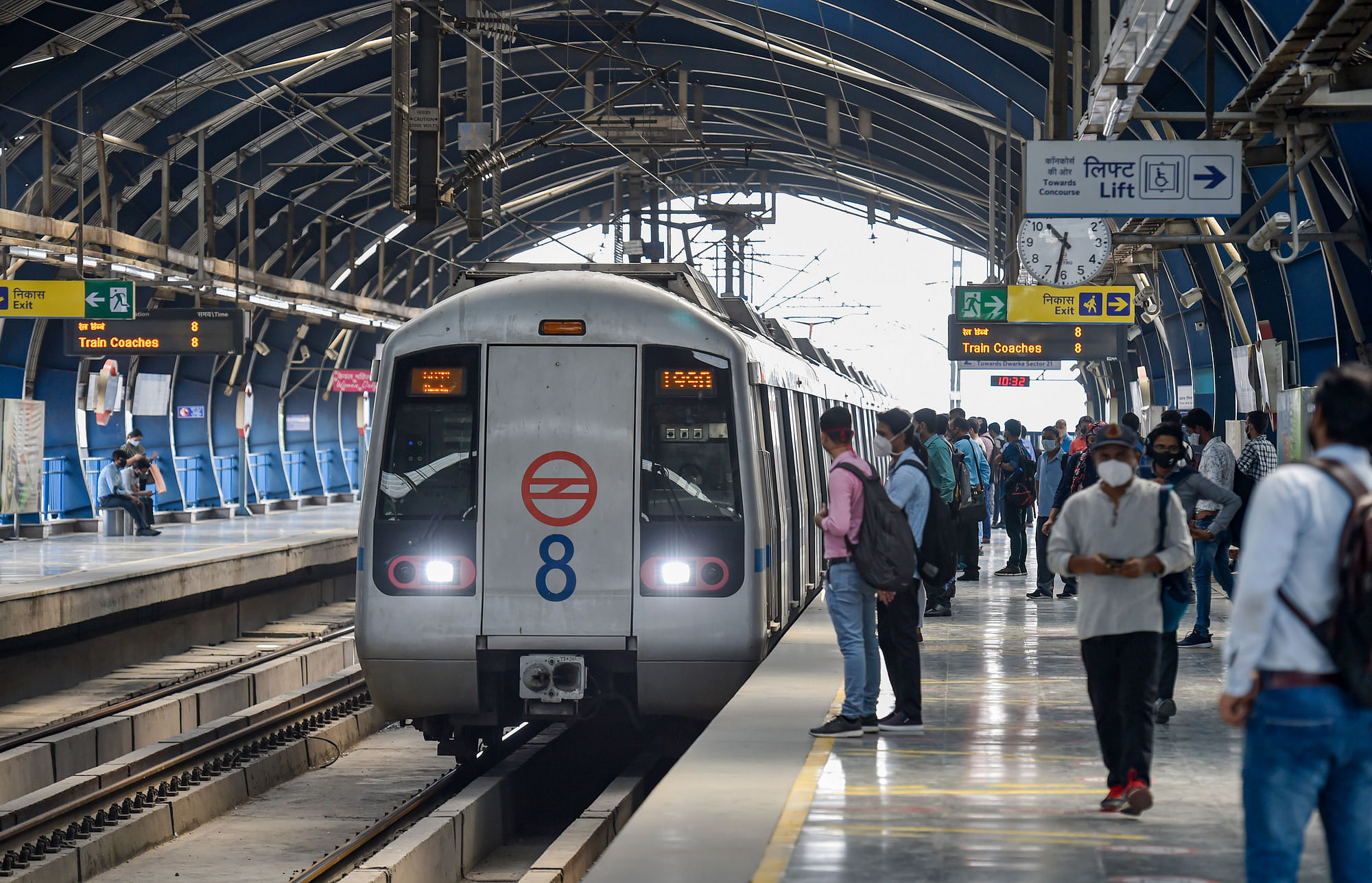 <div class="paragraphs"><p>Transportation by Delhi Metro shall be allowed up to 50 percent seating capacity and no one is allowed to stand. Image used for representational purposes.</p></div>