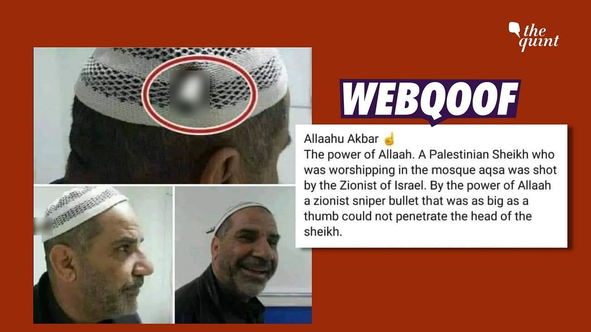 Old Pics of Man Hit By a Bullet Linked to Israel-Palestine Tension