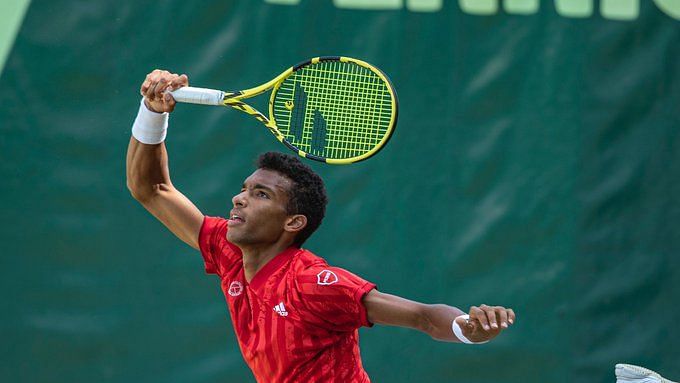 Felix Auger-Aliassime defeated Roger Federer in Halle