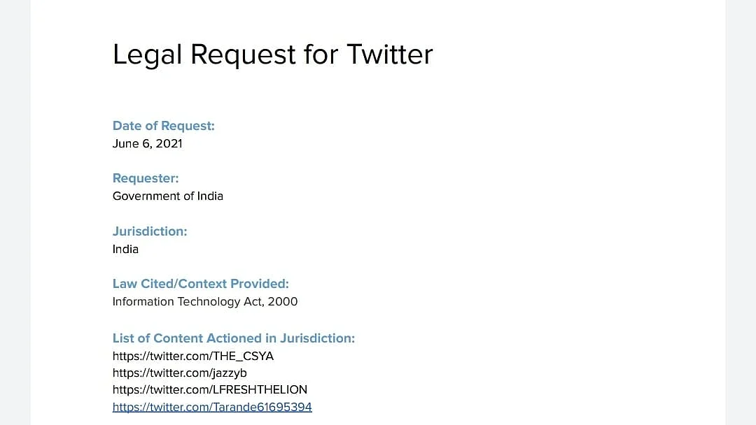 The lumen database – an online archive that analyses legal complaints and requests for removal of content.