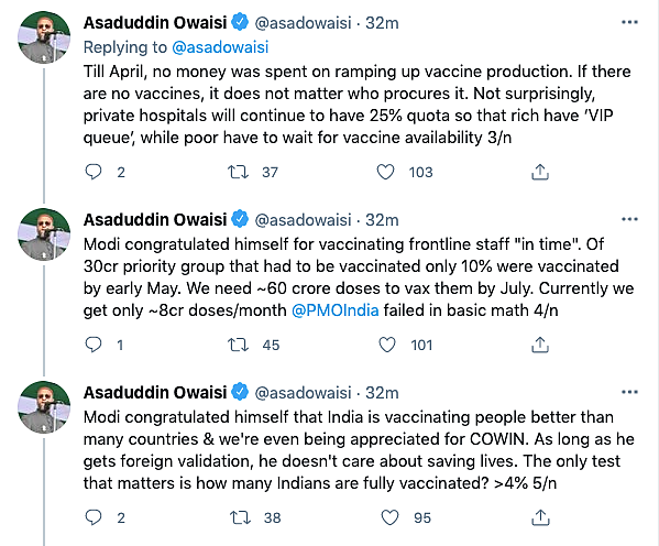 Centralised Vaccine Policy: BJP Ministers Hail PM; Oppn Credits SC