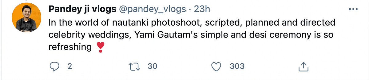 Yami Gautam tied the knot with director Aditya Dhar on June 4.