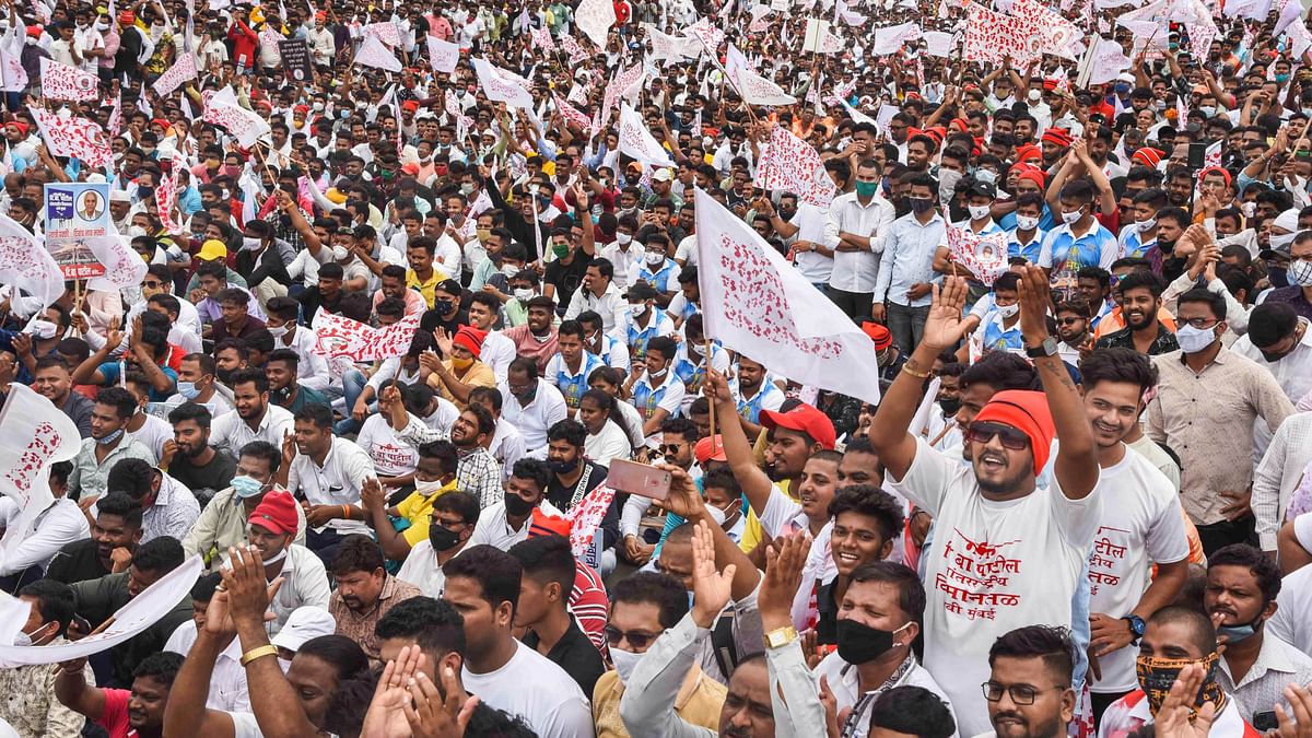 Navi Mumbai Protest: Locals Demand Airport Be Named After DB Patil