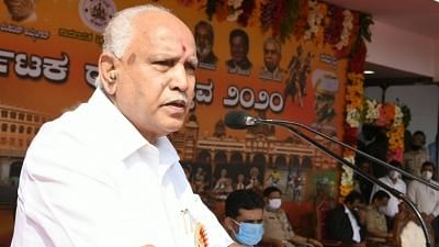 File image of Karnataka CM BS Yediyurappa.