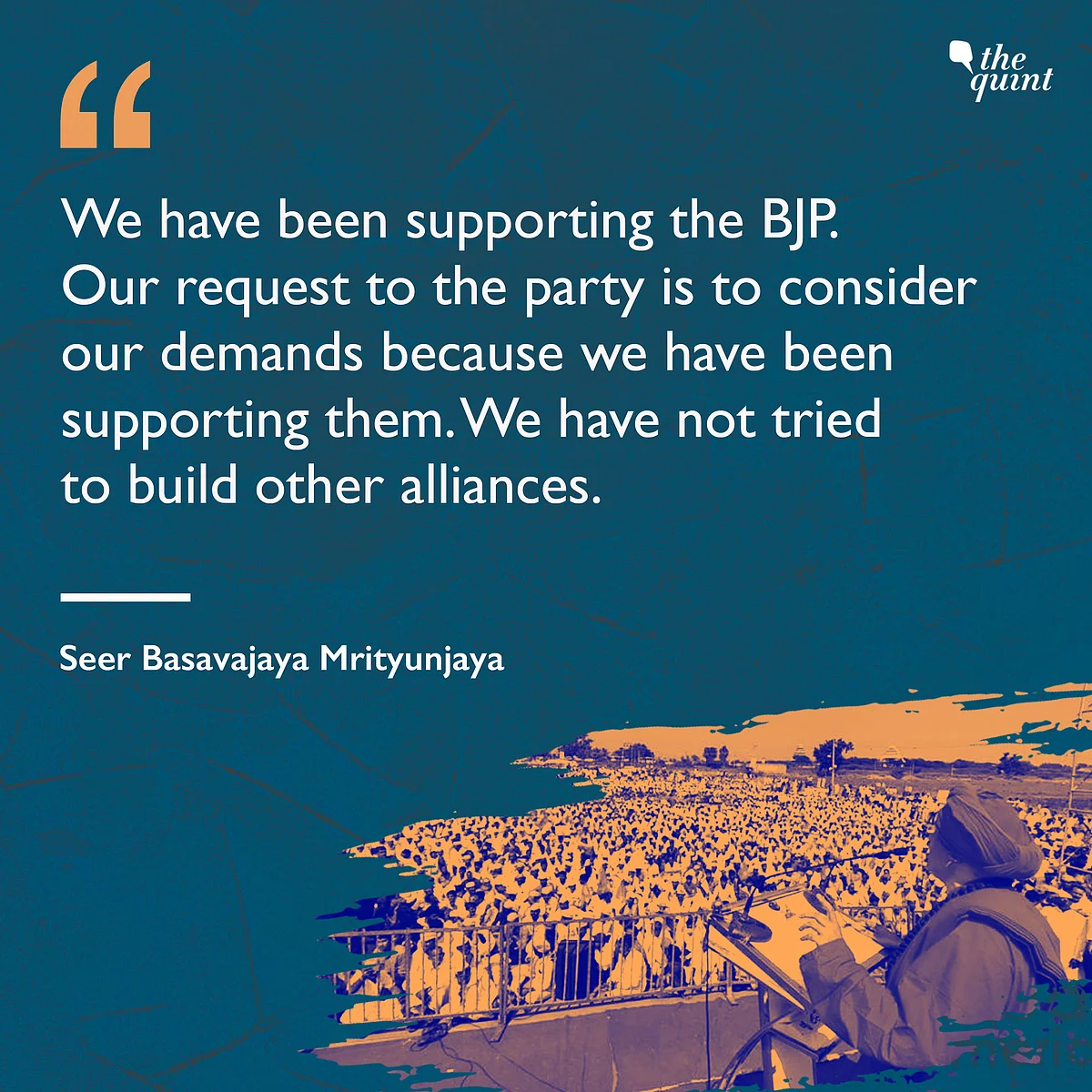 Yediyurappa’s Lingayat Fort Jolted: Panchamasali Seer Goes Hostile