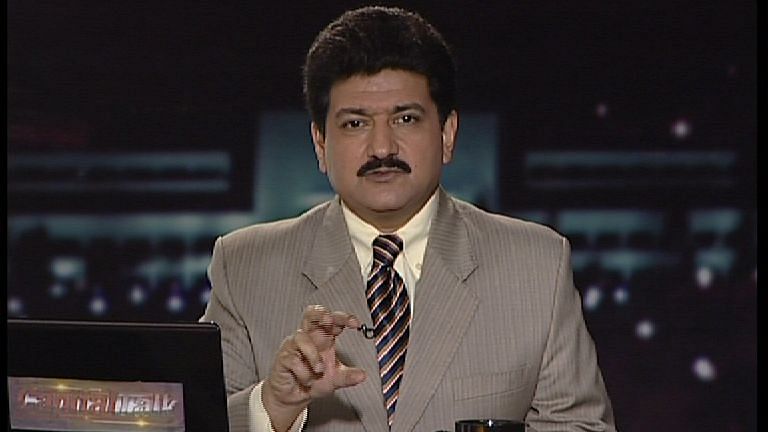 Journalist Hamid Mir.