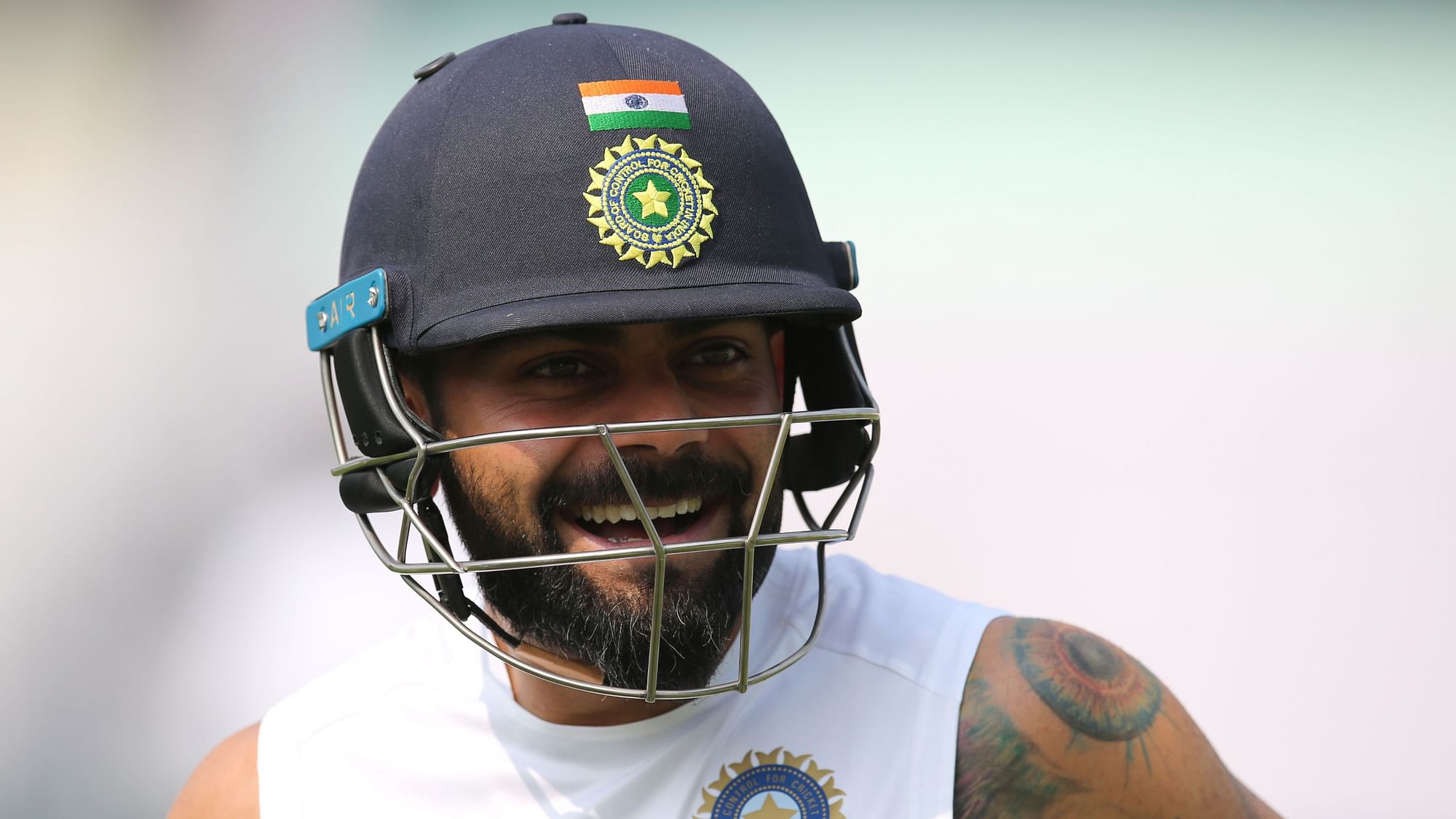 Virat Kohli had a grueling hit out in the nets.&nbsp;