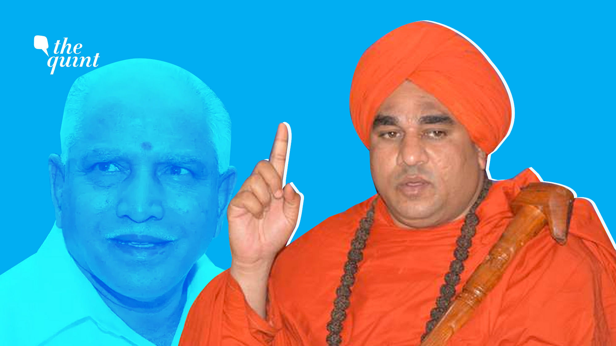 Basavajaya Mrityunjaya Swami has shown no signs of warming up to B S Yediyurappa.&nbsp;