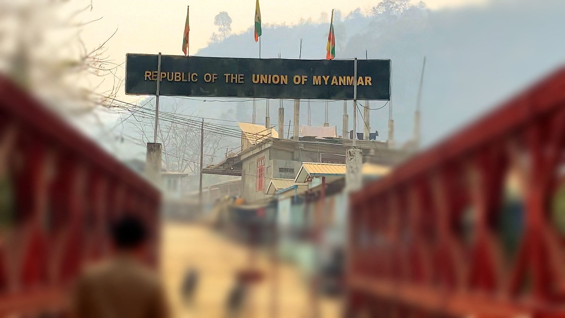<div class="paragraphs"><p>The India-Myanmar Border Gate at Champhai, Mizoram.&nbsp;</p></div>
