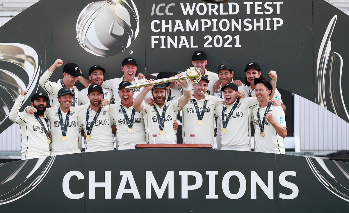 New Zealand beat India by 8 wickets to win the inaugural World Test Championship title.