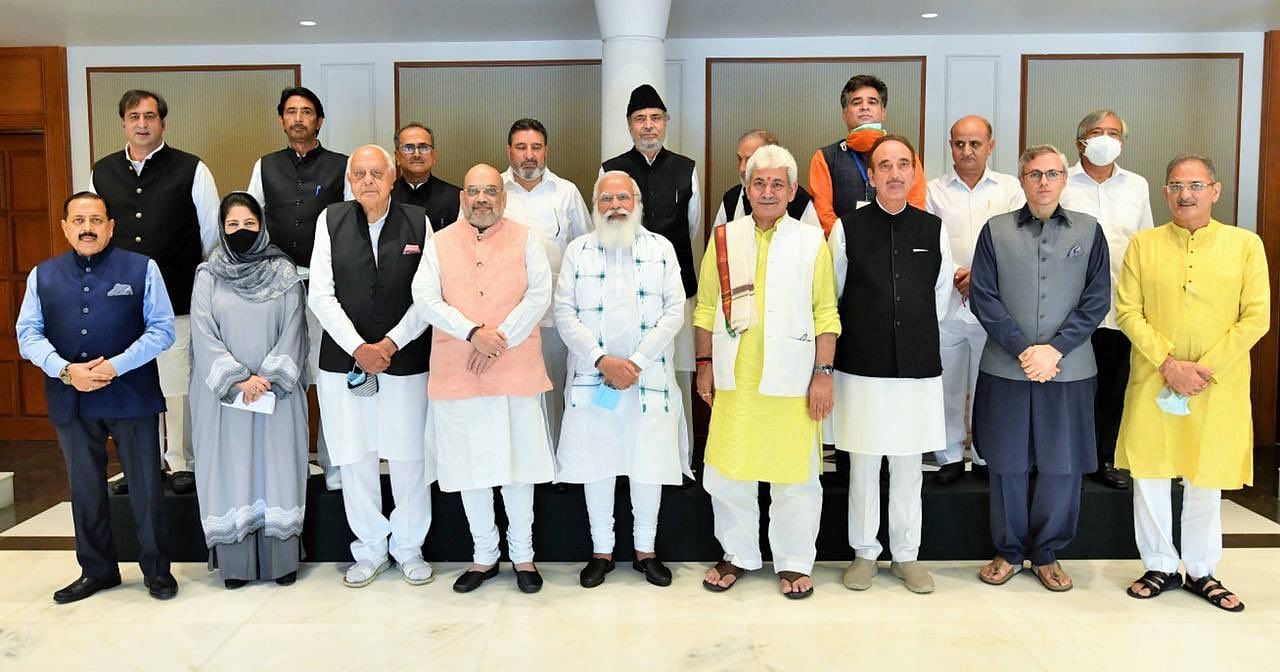 At Meet, J&K Leaders Demand Statehood, PM Pushes for Delimitation