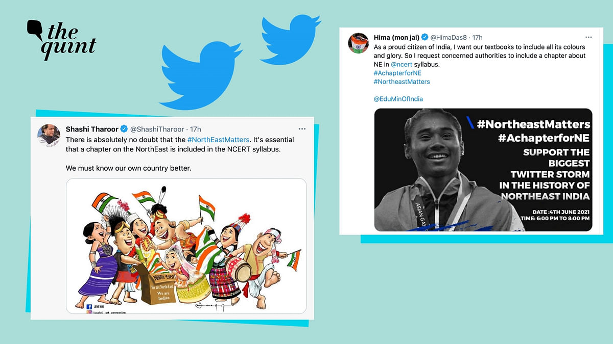 ‘About Time’: Tharoor, Hima Das Back Northeast  Twitter Storm
