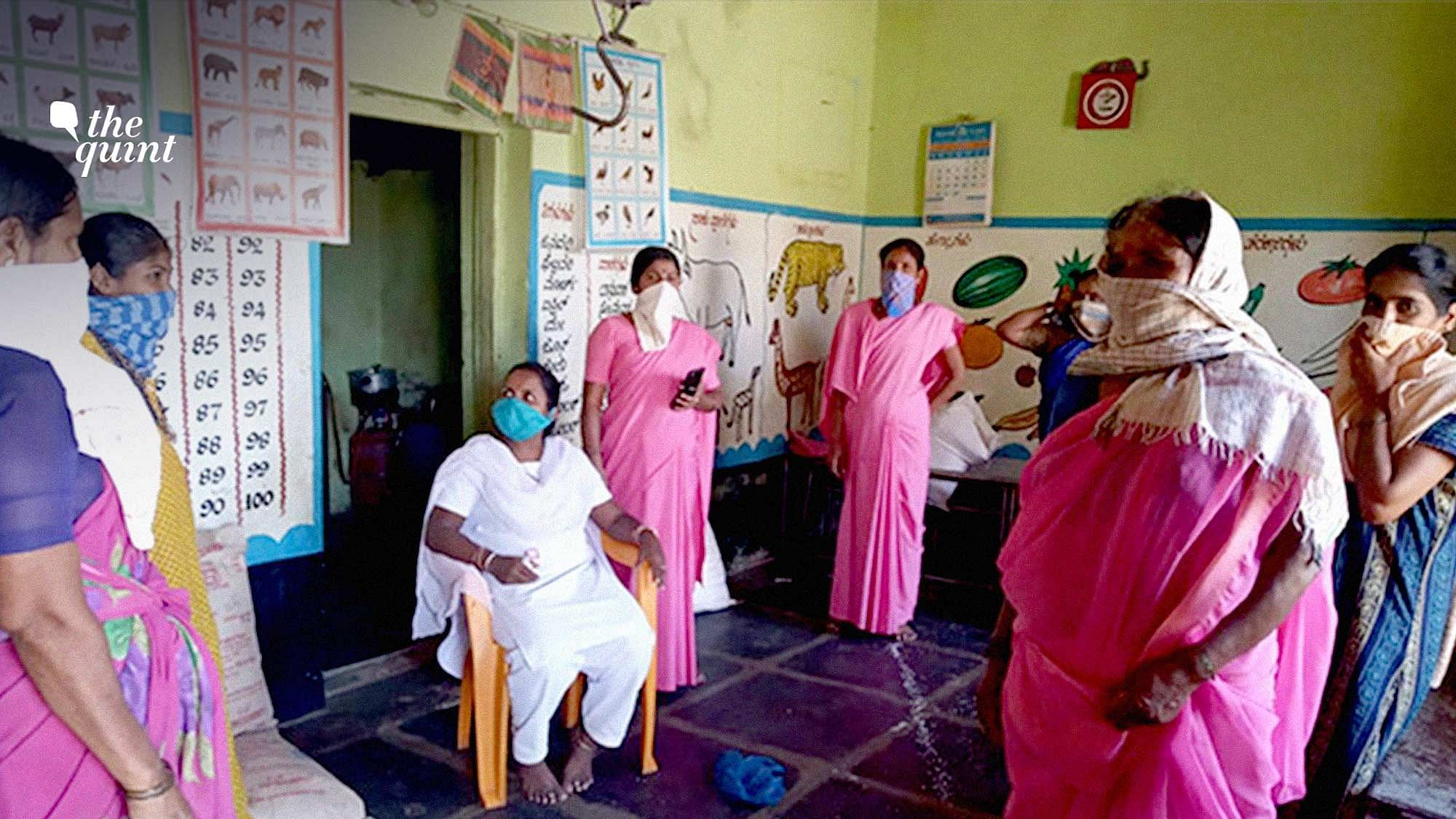  ASHA workers are women who are an interface between the community and the public health system. Image used for representation.