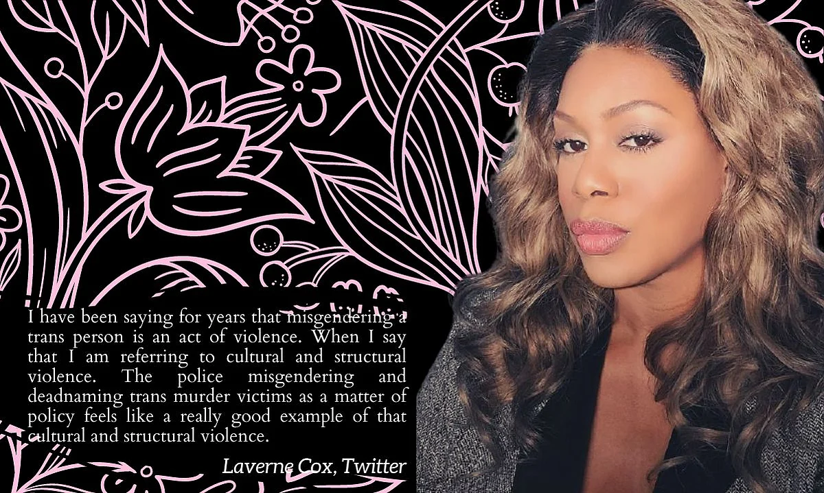 <div class="paragraphs"><p>Trans actor and activist Laverne Cox tweeted about the Jacksonville incident.</p></div>