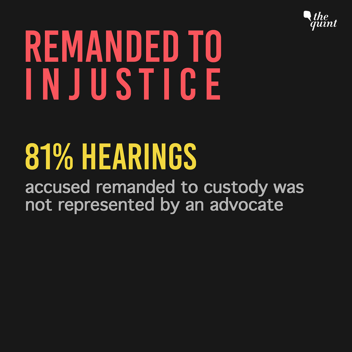 The culture of "mechanical remand" has normalised privileging police narratives over the rights of the accused.