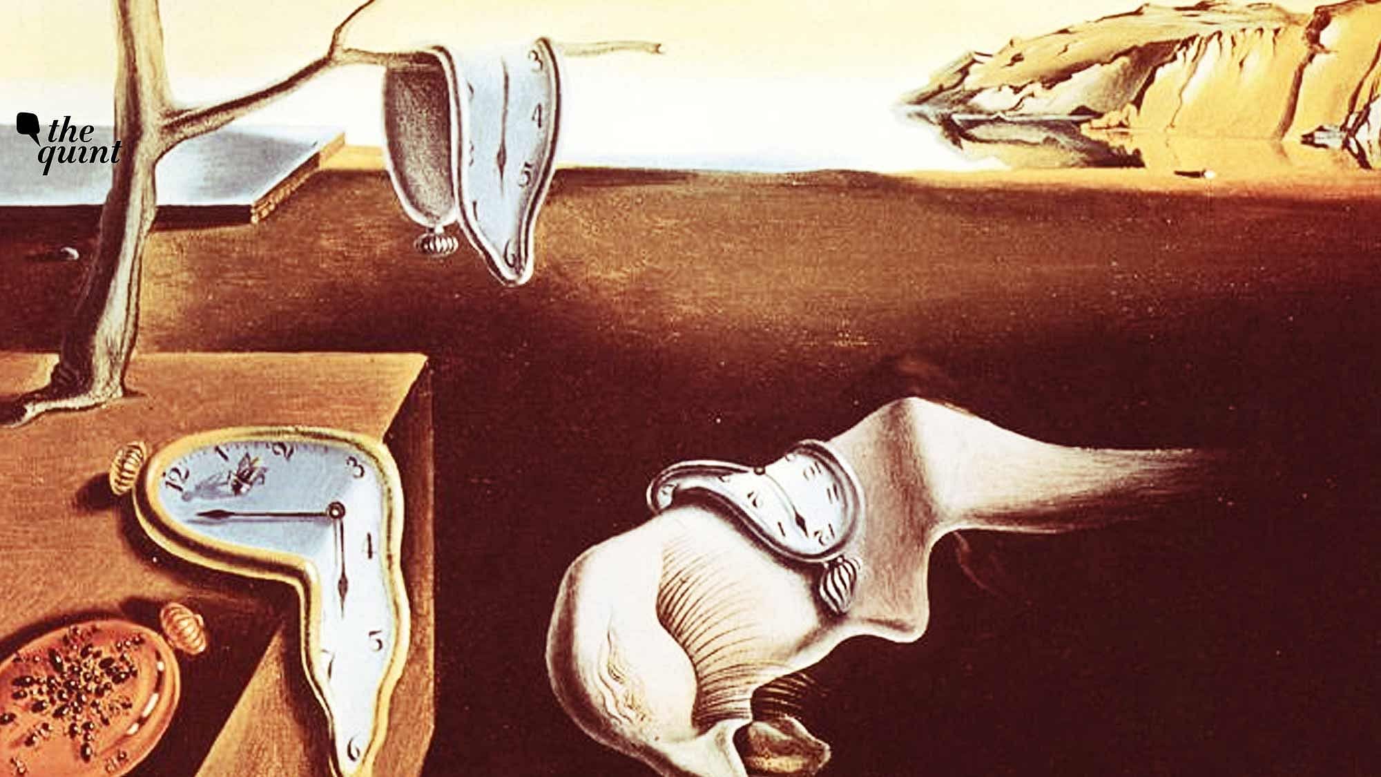Salvador Dali’s ‘The Persistence of Memory) (1931). Altered image used for representational purposes.
