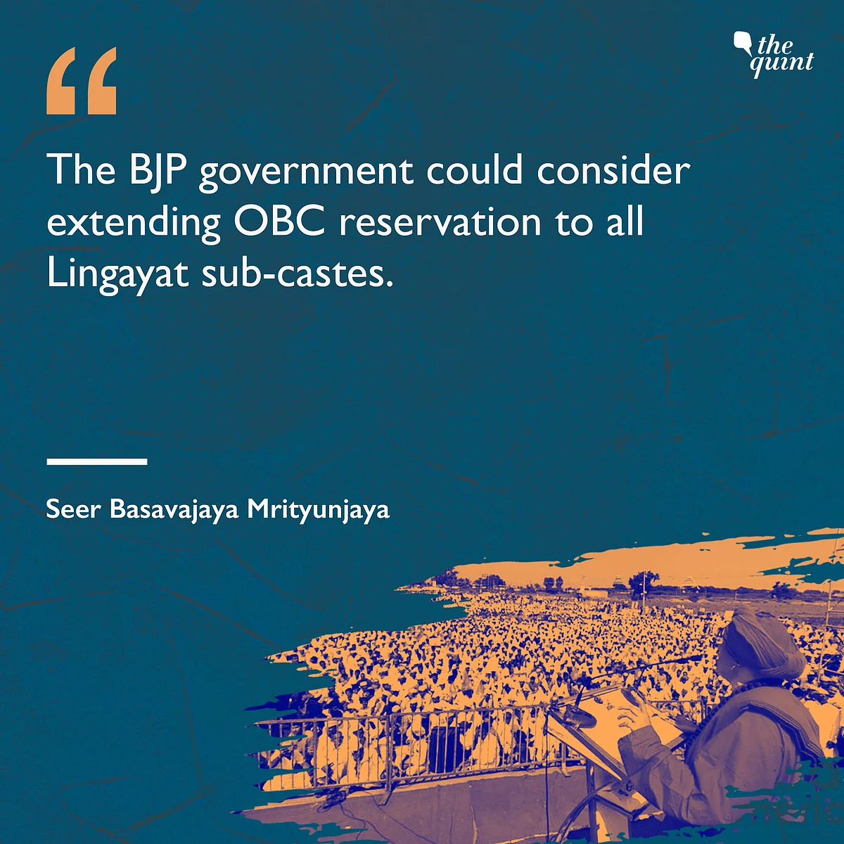 Yediyurappa’s Lingayat Fort Jolted: Panchamasali Seer Goes Hostile