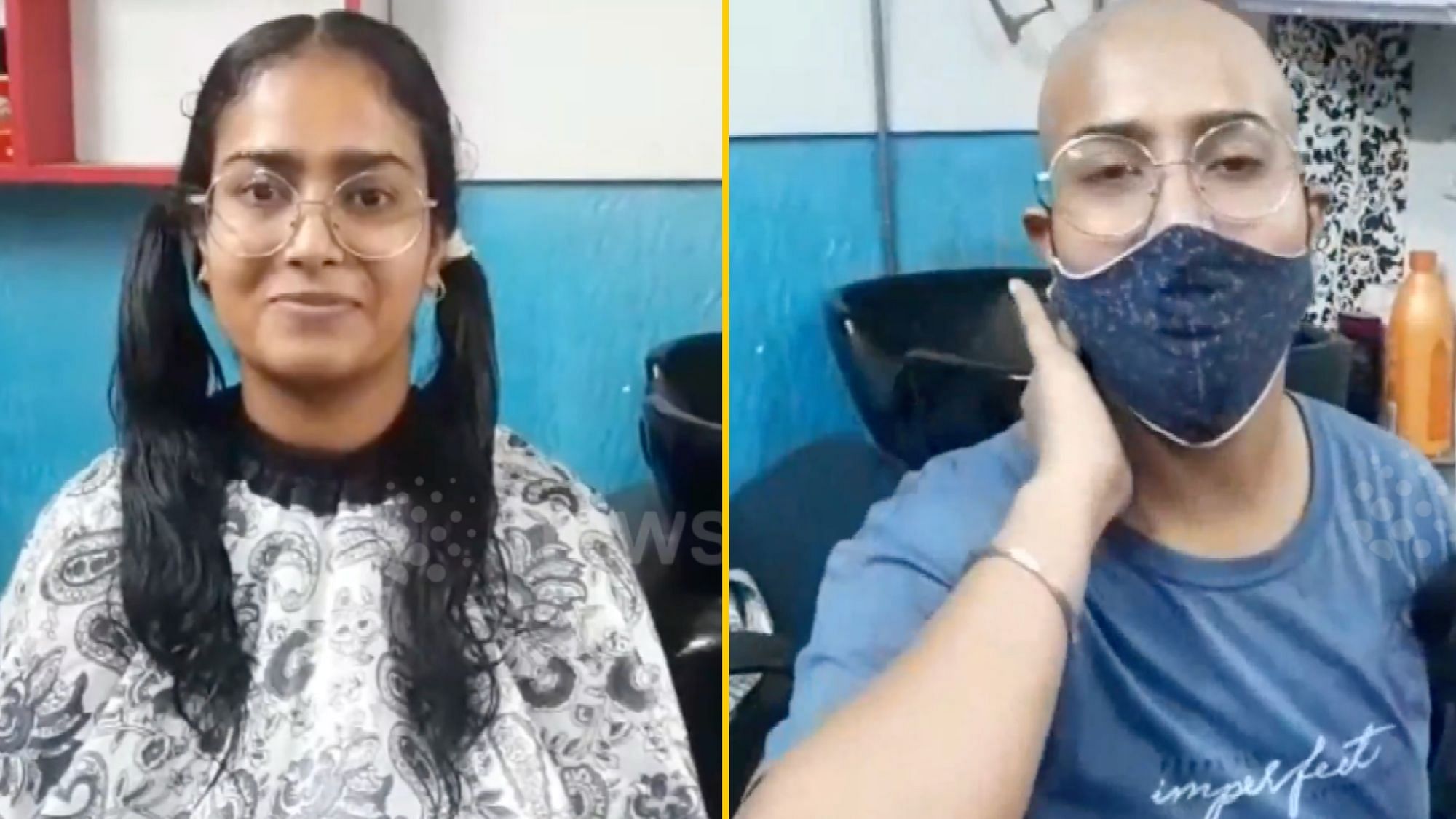 <div class="paragraphs"><p>24-Year-Old Varsha Kumawat Shaves Head To Help Cancer Patients</p></div>